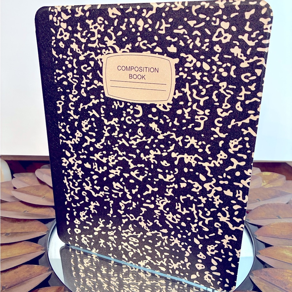 Composition Book electronic table case